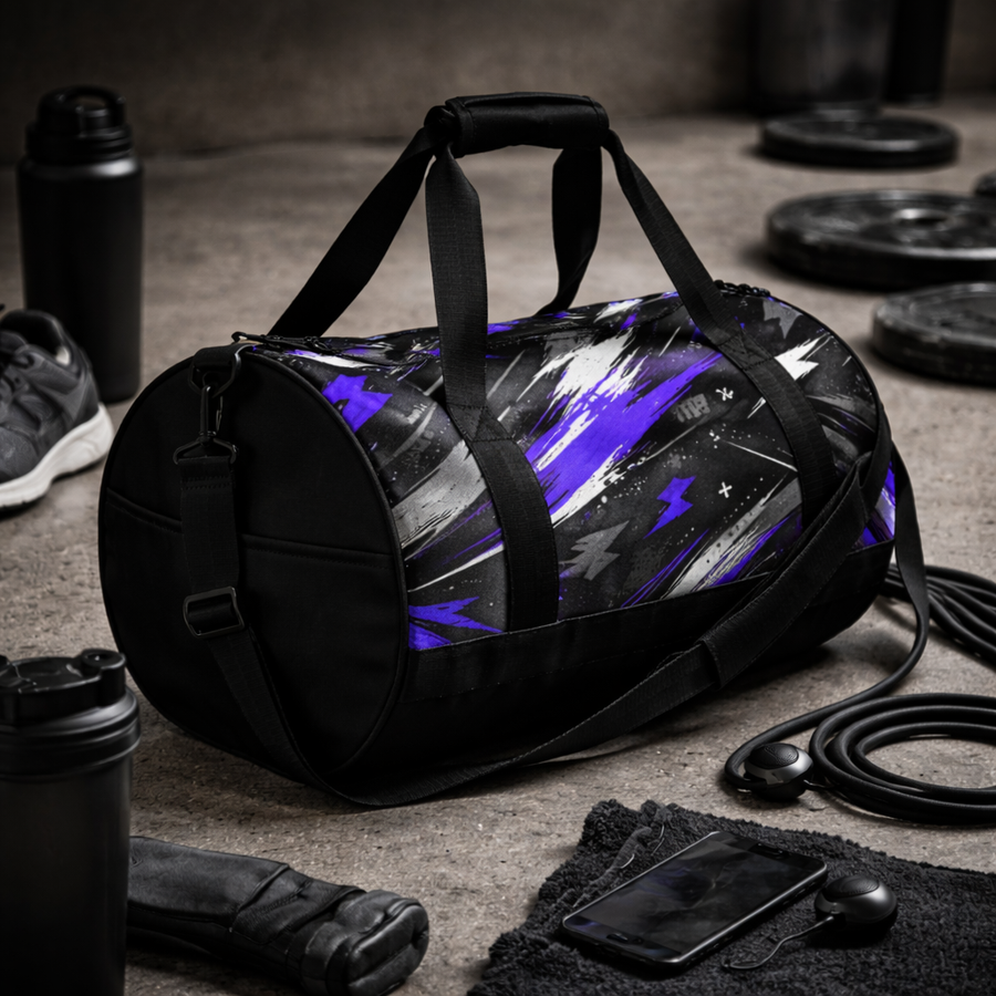 All-over print gym bag