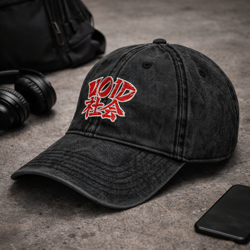 VO1D (SOCIETY) cotton cap