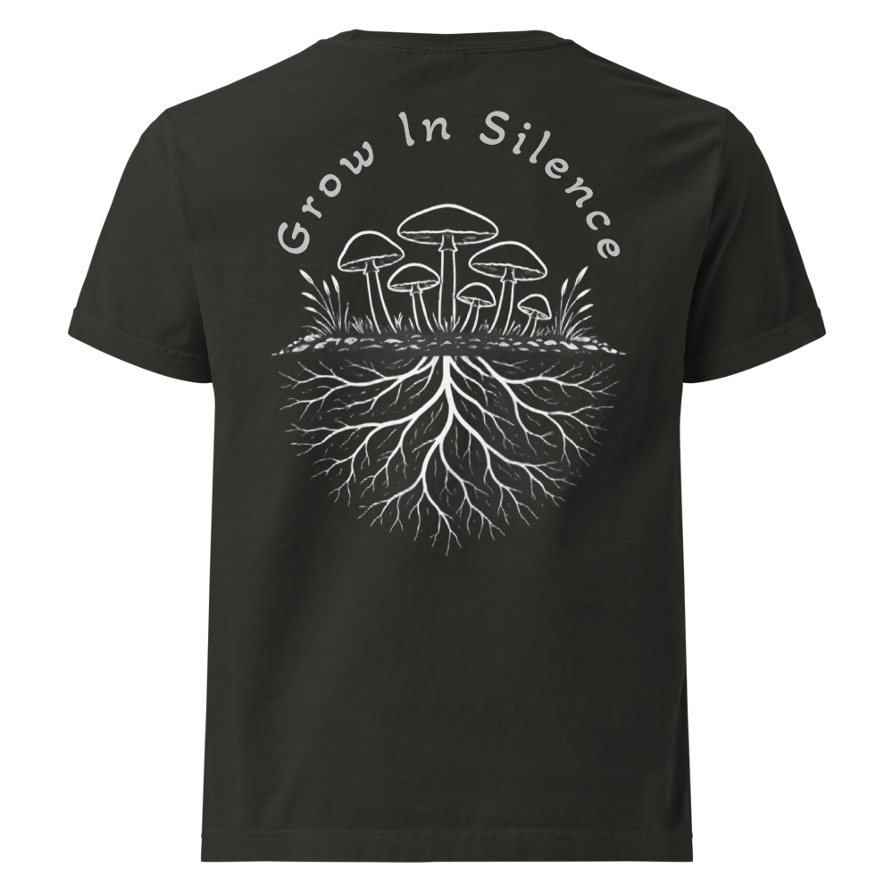 Oversized T-shirt "Grow In Silence" Unisex